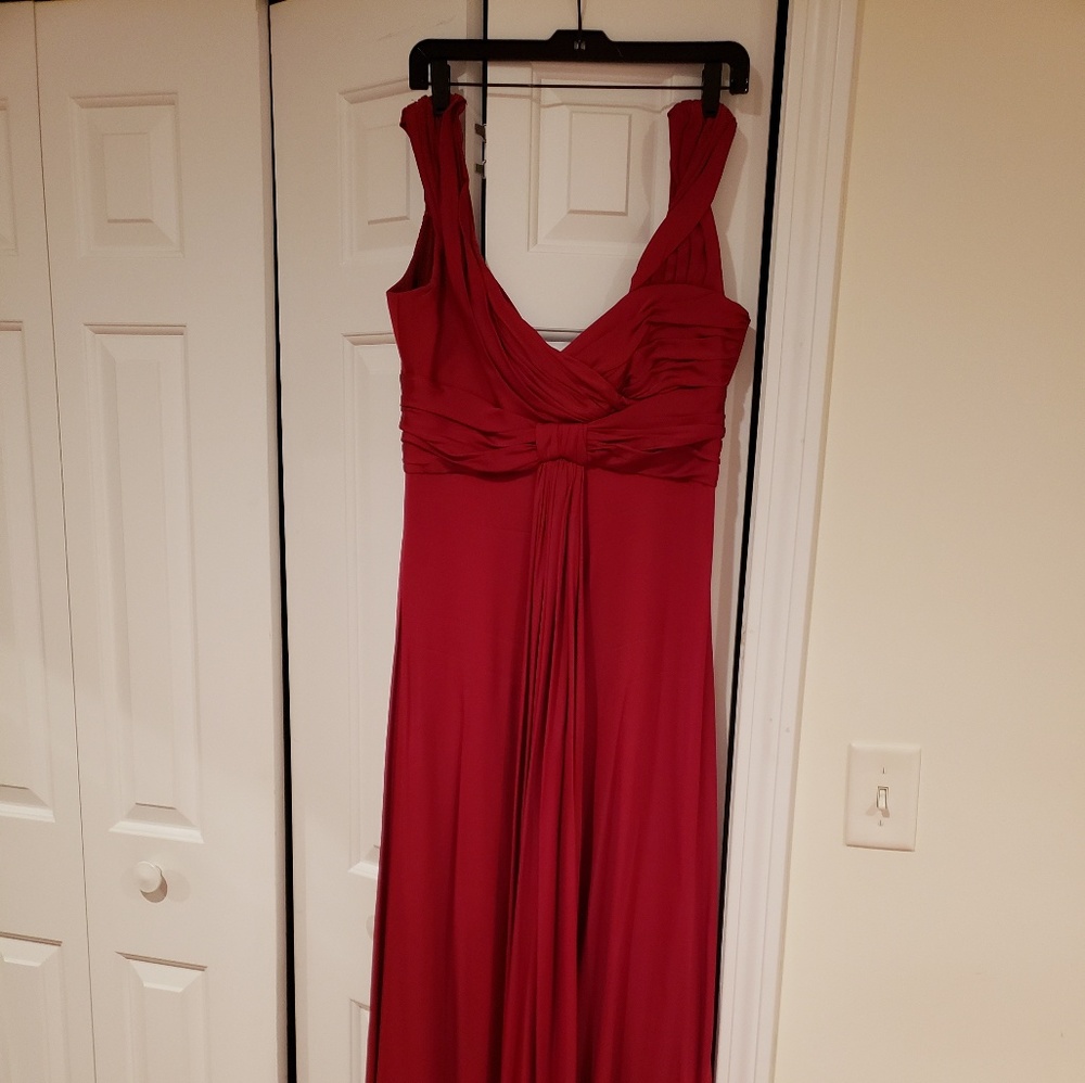 Red Armani couture Dress